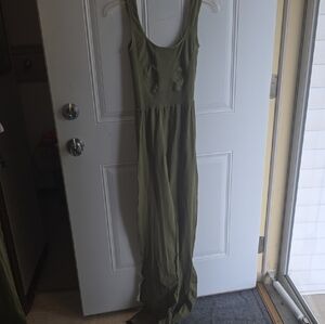 NWOT FP Movement by Free People Olive Green Jumpsuit